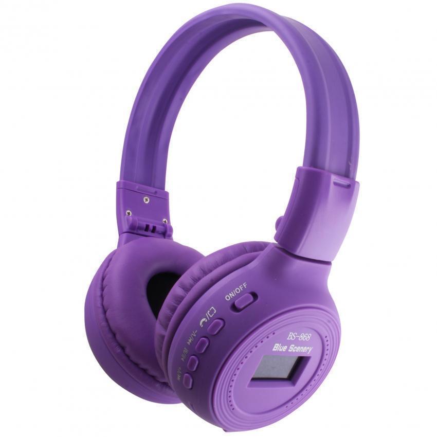 Asidun S9 Wireless Bluetooth Headset with Mic (Pink) Lazada PH