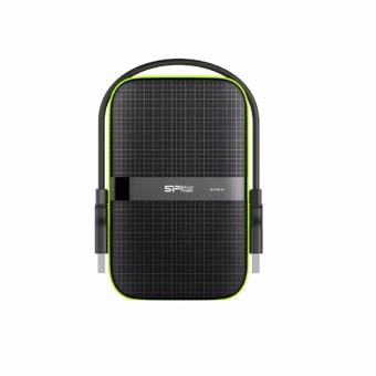 Silicon Power A60 1TB Armor Shockproof/Water-Resistant Portable Hard Drive (Green)