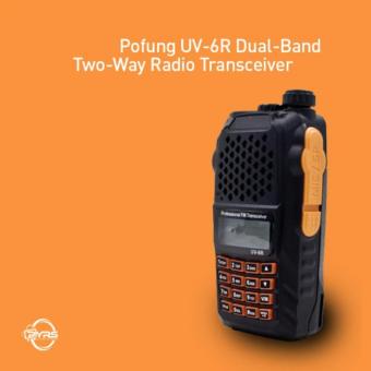 THEA UV-6R Dual Band VHF UHF Two Way Radio (Black)