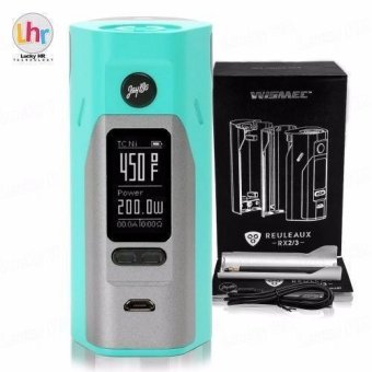 Wismec Reuleaux RX2/3 200W Variable Electronic Cigarette Mod (Green/Silver) : image Wismec Reuleaux RX2/3 200W Variable Electronic Cigarette Mod (Green/Silver)
