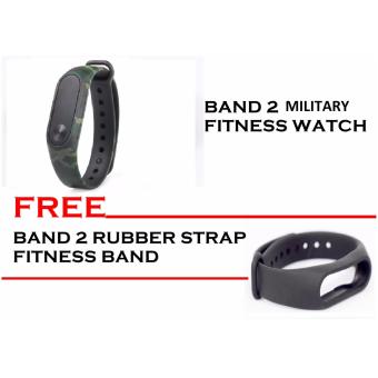 Xiaomi Mi Band 2 Heart Rate Monitor Smart Wristband With OLED Display (Black) : image Xiaomi Mi Band 2 Heart Rate Monitor Smart Wristband With OLED Display (Black)