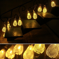 20 LED Mesh Ball Fairy String Light Holiday Wedding Party Patio Christmas Decor