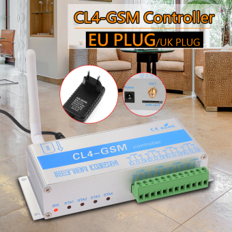 CL4-GSM Smart GSM Controller Switch Relay SMS Call Remote Control EU Plug TH463