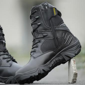 Delta Brand Men's Military Tactical Boots Desert Combat Outdoor Army Travel Boots - back - intl