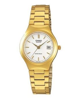 Casio Womens Gold Stainless Steel Strap Watch LTP-1170N-7ARDF