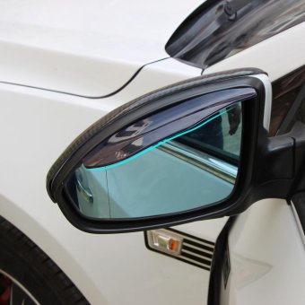 Rear Mirror Rain Board Eyebrow Visor Shield Rain Shade (Black) -intl June 2018 - 3 Rear Mirror Rain Board Eyebrow Visor Shield Rain Shade (Black) -intl - 3