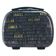 vera bradley black quilted tote
