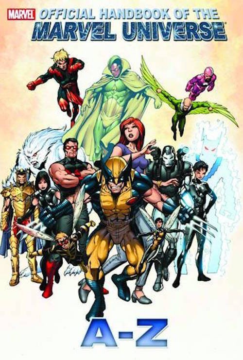 official handbook of the marvel universe 2008