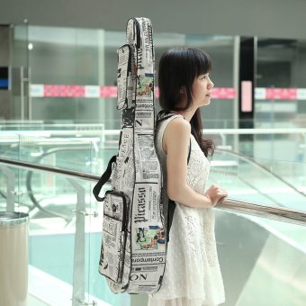 600D Water-resistant Oxford Cloth Newspaper Style Double Stitched Padded Straps Gig Bag Guitar Carrying Case For 40Inchs Acoustic Classic Folk Guitar Outdoorfree June 2018 - 4 600D Water-resistant Oxford Cloth Newspaper Style Double Stitched Padded Straps Gig Bag Guitar Carrying Case for 40Inchs Acoustic Classic Folk Guitar Outdoorfree - 4