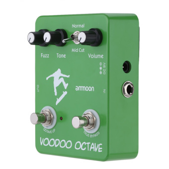 Ammoon AP-12 Voodoo Octave Fuzz Effect Guitar Effect Pedal True Bypass June 2018 - 2 ammoon AP-12 Voodoo Octave Fuzz Effect Guitar Effect Pedal True Bypass - 2