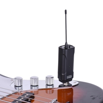 Ammoon Portable Wireless Audio Transmitter Receiver System For Electric Guitar Bass Electric Violin Musical Instrument - Intl May 2018 - 3 ammoon Portable Wireless Audio Transmitter Receiver System for Electric Guitar Bass Electric Violin Musical Instrument - intl - 3