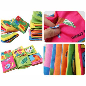 Baby Soft Squeaky Cloth Book (Number) June 2018 - 3 Baby Soft Squeaky Cloth Book (Number) - 3