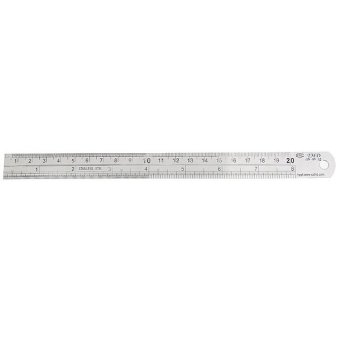 Bass Mini 0.5mm Resolution Precision Stainless Steel Ruler(20.0cm/8-inch) June 2018 - 2 Bass Mini 0.5mm Resolution Precision Stainless Steel Ruler(20.0cm/8-inch) - 2