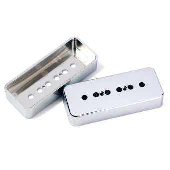 BolehDeals 2Pcs Silver Humbucker Pickup Cover 50/52mm Pole Suitable For P90 Soap Bar June 2018 - 4 BolehDeals 2Pcs Silver Humbucker Pickup Cover 50/52mm pole suitable for P90 Soap Bar - 4