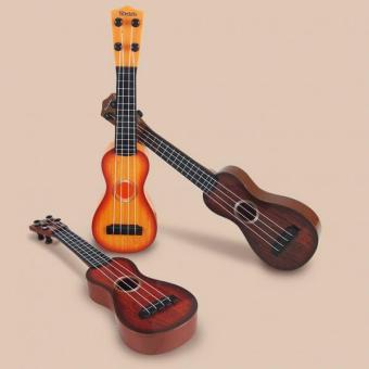 BolehDeals 4 Strings Musical Plastic Toy Ukulele Small Guitar For Beginners Kids Child - Intl June 2018 - 4 BolehDeals 4 Strings Musical Plastic Toy Ukulele Small Guitar For Beginners Kids Child - intl - 4