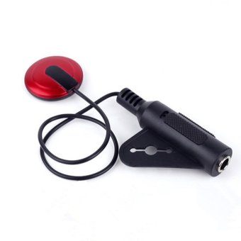 Cocotina Portable Accessories Acoustic Piezo Contact Microphone Pickup for Guitar Violin Mandolin Ukulele (Black .