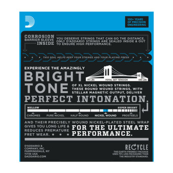 D'Addario EXL120 Super Light 9-42 Nickel Wound June 2018 - 2 D'Addario EXL120 Super Light 9-42 Nickel Wound - 2