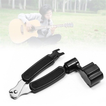 GOOD 3 In 1 Guitar String Forceps Planet Waves String Winder And Cutter Pin Puller Black - Intl June 2018 - 2 GOOD 3 in 1 Guitar String Forceps Planet Waves String Winder And Cutter Pin Puller Black - intl - 2