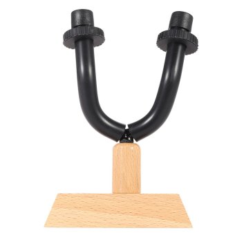 Guitar Wall Mount Hanger Metal Rack Hook W/ Rubber Sheath WoodenBase For Guitar Bass Violin Mandolin Ukulele Instrument Easy ToInstall June 2018 - 2 Guitar Wall Mount Hanger Metal Rack Hook W/ Rubber Sheath WoodenBase for Guitar Bass Violin Mandolin Ukulele Instrument Easy toInstall - 2