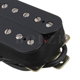Humbucker Pickup Set With Silver Magnetic Column Set Of 2 Black -intl June 2018 - 4 Humbucker Pickup Set with Silver Magnetic Column Set of 2 Black -intl - 4