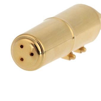 Jazz Alto Sax Saxophone 7C Mouthpiece Metal With Mouthpiece PatchesPads Cushions Cap Buckle Gold Plating June 2018 - 3 Jazz Alto Sax Saxophone 7C Mouthpiece Metal with Mouthpiece PatchesPads Cushions Cap Buckle Gold Plating - 3