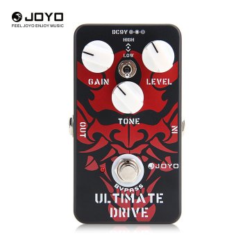 Joyo JF-02 Ultimate Drive Overdrive Electric Guitar Effect Pedal Black Red July 2018 - 2 Joyo JF-02 Ultimate Drive Overdrive Electric Guitar Effect Pedal Black Red - 2