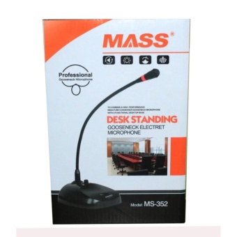 Mass Professional Table Desk Conference Condenser Microphone Micwith Switch And Adjustable Gooseneck Microphone MS-352 June 2018 - 2 Mass Professional Table Desk Conference Condenser Microphone Micwith Switch and Adjustable Gooseneck microphone MS-352 - 2