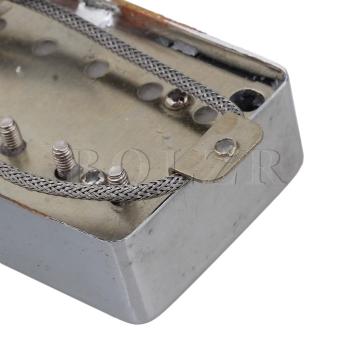 Metal Wire Electric Guitar Humbucker Bridge Neck Pickups Set Of 2 Silver - Intl June 2018 - 5 Metal Wire Electric Guitar Humbucker Bridge Neck Pickups Set of 2 Silver - intl - 5