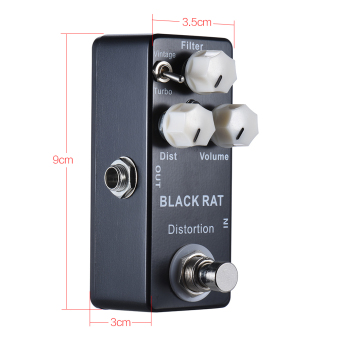 Mini Distortion Guitar Effect Pedal True Bypass Zinc-aluminium Alloy Body - Intl June 2018 - 3 Mini Distortion Guitar Effect Pedal True Bypass Zinc-aluminium Alloy Body - intl - 3