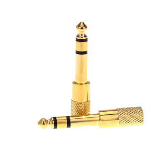 Pair Of Audio Jack Adapter Convertor Stereo Plug Socket ForElectric Guitars Microphone Headphone 6.35mm Male 3.5mm Female June 2018 - 5 Pair of Audio Jack Adapter Convertor Stereo Plug Socket forElectric Guitars Microphone Headphone 6.35mm Male 3.5mm Female - 5