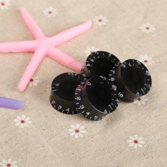 Speed Knobs Volume Tone Control Buttons Replacement Guitar Parts(Black) June 2018 - 2 Speed Knobs Volume Tone Control Buttons Replacement Guitar Parts(Black) - 2