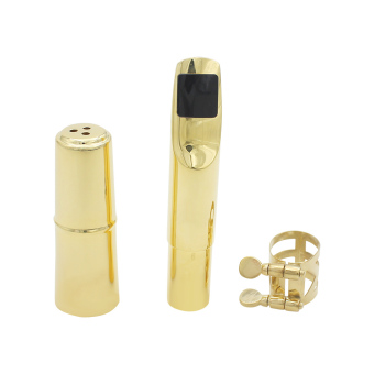 Tenor Sax Saxophone 6C Mouthpiece Metal With Mouthpiece Patches Pads Cap Buckle June 2018 - 2 Tenor Sax Saxophone 6C Mouthpiece Metal with Mouthpiece Patches Pads Cap Buckle - 2