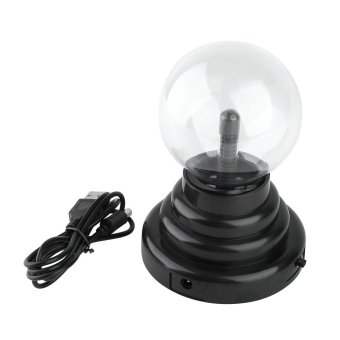 USB Or Battery Operated Magic Lightning Plasma Ball DecorativeLight Desktop Sphere Lamp Disco Party Gift - Intl June 2018 - 2 USB or Battery Operated Magic Lightning Plasma Ball DecorativeLight Desktop Sphere Lamp Disco Party Gift - intl - 2