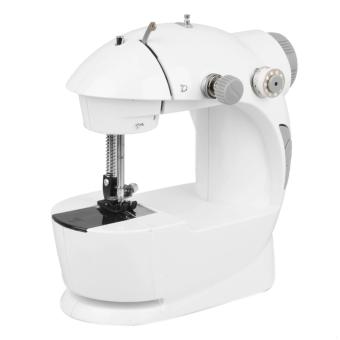 2-Speed Mini Electric Sewing Machine (White/Gray) With FreeAccessories June 2018 - 2 2-Speed Mini Electric Sewing Machine (White/Gray) with FreeAccessories - 2