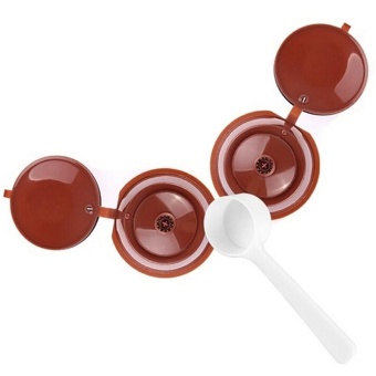 2pcs Refillable Reusable Coffee Capsule Pods Cup For Nescafe Dolce Gusto Machine - Intl June 2018 - 3 2pcs Refillable Reusable Coffee Capsule Pods Cup for Nescafe Dolce Gusto Machine - intl - 3