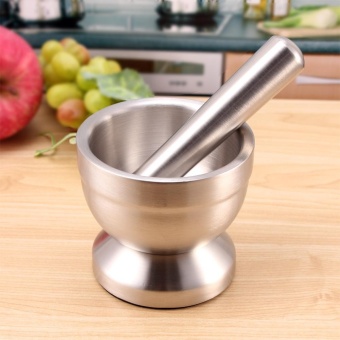 Daosuan Mud Mortar And Pestle Kitchen Pestle Porcelain MortarPestle Granite Mortar & Pestle Stainless Steel Grinder - Intl June 2018 - 3 Daosuan Mud Mortar And Pestle Kitchen Pestle Porcelain MortarPestle Granite Mortar & Pestle Stainless Steel Grinder - intl - 3