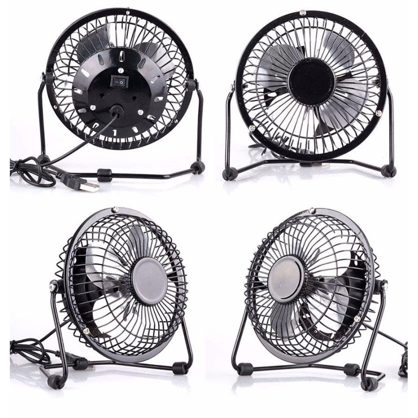 Philippines Hot Ing Usb Ventilator 360 Rotate Metal Mini Fan Hot Ing Usb Ventilator 360 Rotate Metal Mini Fan Portablecoolercooling Desktop Power Pc Laptop Desk