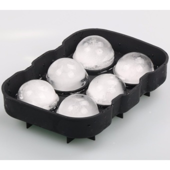 Ice Ball Maker Silicone 6 Spheres Ice Ball Bar Red Wine Hockey Mold - Intl June 2018 - 2 Ice ball maker silicone 6 spheres ice ball Bar red wine hockey mold - intl - 2