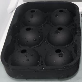 Ice Ball Maker Silicone 6 Spheres Ice Ball Bar Red Wine Hockey Mold - Intl June 2018 - 3 Ice ball maker silicone 6 spheres ice ball Bar red wine hockey mold - intl - 3