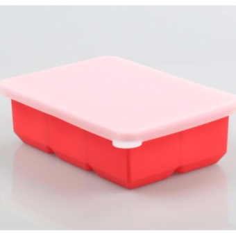 Ice Maker Silicone Cube Ice Tray With Lid Bar Red Wine Hockey Mold - Intl July 2018 - 3 Ice maker silicone cube ice tray with lid Bar red wine hockey mold - intl - 3