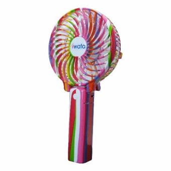 Iwata CM15RHF-01 D416 Portable Rechargeable Fan (Candy) June 2018 - 2 Iwata CM15RHF-01 D416 Portable Rechargeable Fan (Candy) - 2