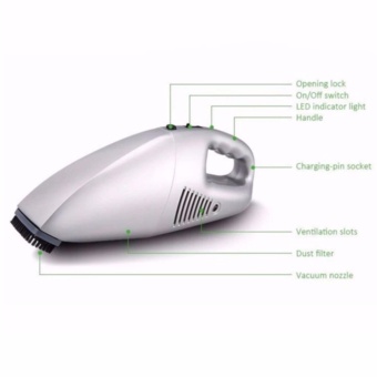 JK-008 Rechargeable Car Vacuum Cleaner (Silver)with Mini MonopodColor May Vary July 2018 - 5 JK-008 Rechargeable Car Vacuum Cleaner (Silver)with Mini MonopodColor May Vary - 5