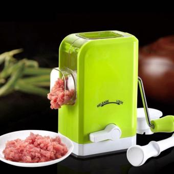 Multifunctional Manual Meat Grinder (Green) April 2018 - 2 Multifunctional Manual Meat Grinder (Green) - 2