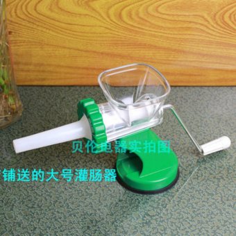 Multifunctional Stainless Steel Meat Grinder Hand Stand Mixer CrankSausage Stuffer Pasta Maker XHISF - Intl June 2018 - 3 Multifunctional Stainless Steel Meat Grinder Hand Stand Mixer CrankSausage Stuffer Pasta Maker XHISF - intl - 3