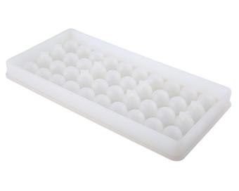 NiceEshop 40 Ice Cube Trays, Silicon Ice Mold Tray Candy ChocolateSilicone Molds Mini Ice Ball Maker Party Maker, Round, White - Intl June 2018 - 5 niceEshop 40 Ice Cube Trays, Silicon Ice Mold Tray Candy ChocolateSilicone Molds Mini Ice Ball Maker Party Maker, Round, White - intl - 5