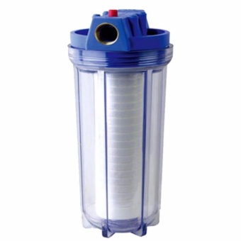 Prostar 601-D Water Filter Housing (Plastic) For 10 Inch PP SpunFilter (Clear) With Free 10 Inch Filter And Plastic Filter Wrench June 2018 - 2 Prostar 601-D Water Filter Housing (Plastic) for 10 Inch PP SpunFilter (Clear) with Free 10 Inch Filter and Plastic Filter Wrench - 2