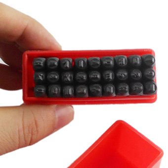 Steel Punch Stamp Die Set Metal 27pcs Stamps Letters Alphabet CraftTools 2MM June 2018 - 2 Steel Punch Stamp Die Set Metal 27pcs Stamps Letters Alphabet CraftTools 2MM - 2