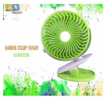 USB Mini Clip & Table Fan Rechargeable Desktop Portable Electric Fan (Green) June 2018 - 2 USB Mini Clip & Table Fan Rechargeable Desktop Portable Electric Fan (Green) - 2