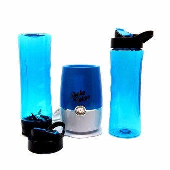 Zover Shake N Take 3 Mini Sports Bottle Electric Blender With ExtraBottle (Blue) June 2018 - 2 Zover Shake N Take 3 Mini Sports Bottle Electric Blender With ExtraBottle (Blue) - 2