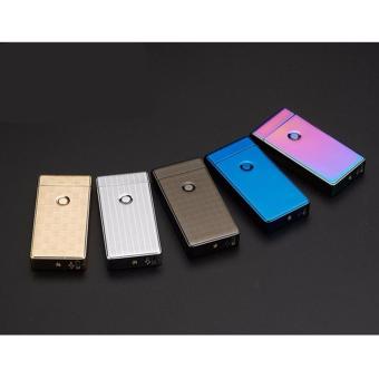 Electronic Rechargeable Windproof Arc Lighter Classic (Gold) June 2018 - 5 Electronic Rechargeable Windproof Arc Lighter Classic (Gold) - 5